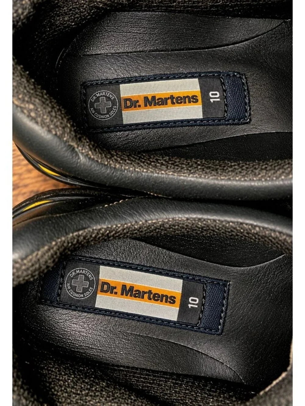 Vintage Dr Martens 9351 Men's 10 Black Leather Ridgeback Oxford Made England